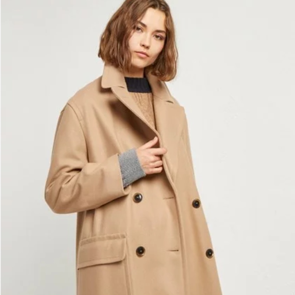 Cashmere Double Breasted Coat